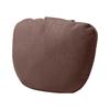 Zhongheng Car Suede Headrest and Lumbar Support Cushion Set