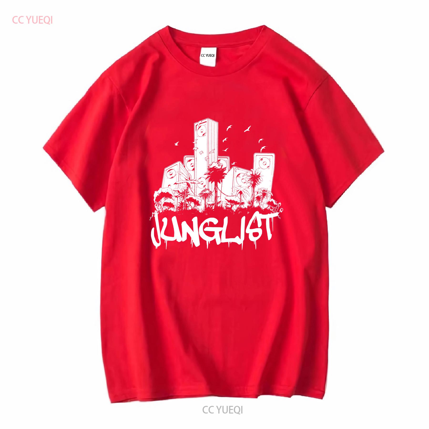 Junglist Sound System T Shirt Jungle Massive Drum and Bass DJ Synth Synthesizer Neurofunk Producer Dubstep Top vintage Washed S