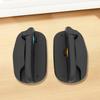 2PCS Gaming Controller Mouse for NS2 for Switch 2 Joycons Ergonomic Left Right Controller Bracket Mice Base for Switch 2 Joy-Con