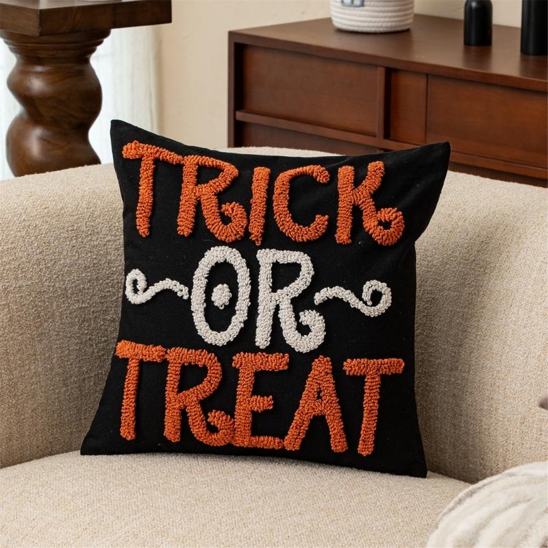 Durable Pillow Cover Vibrantly Color Polyester Pillowcase Perfect For Seasonal Sofa Bedroom Decorations