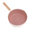 Milk Sauce Pan Stick Proof Multi Functional Uniform Heat Sticky Proof Ramen Pot with Heat Insulation Handle for Gas