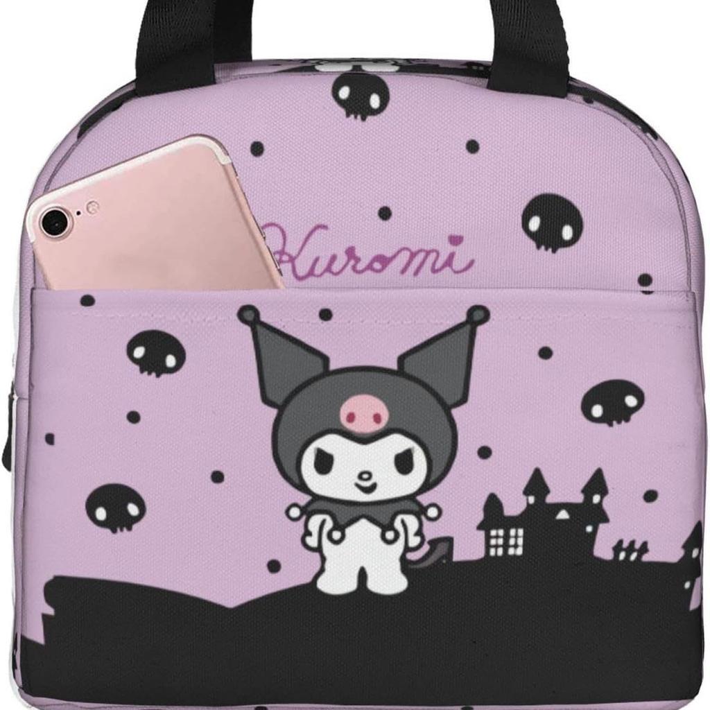 Cartoon Thermal Insulation Lunch Bag Portable Portable Lunch Bag Lunch Box Bag Student Office Worker With Meal Storage Bag