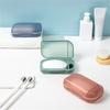 Small Travel Soap Container Secure Cover Multiple Purpose Organizers Jewelry Accessories Storage PP