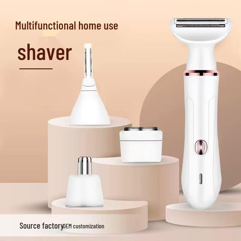 

All-in-One Electric Shaver for Women: Armpit & Pubic Hair Trimmer 4-in-1