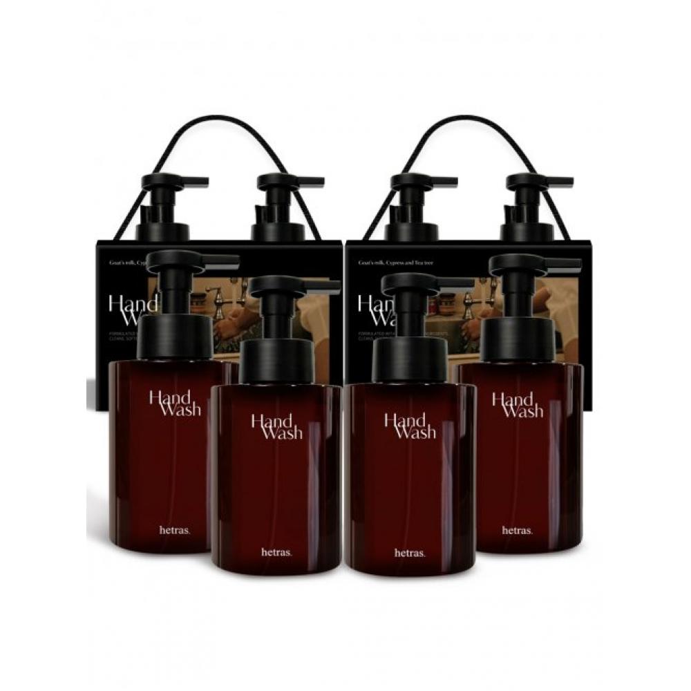 

Hetras Beauty Парфюмированное Мыло-Пена для Рук Большой Объем 515 мл 4 шт. Подарочный Набор London Musk/London Musk
