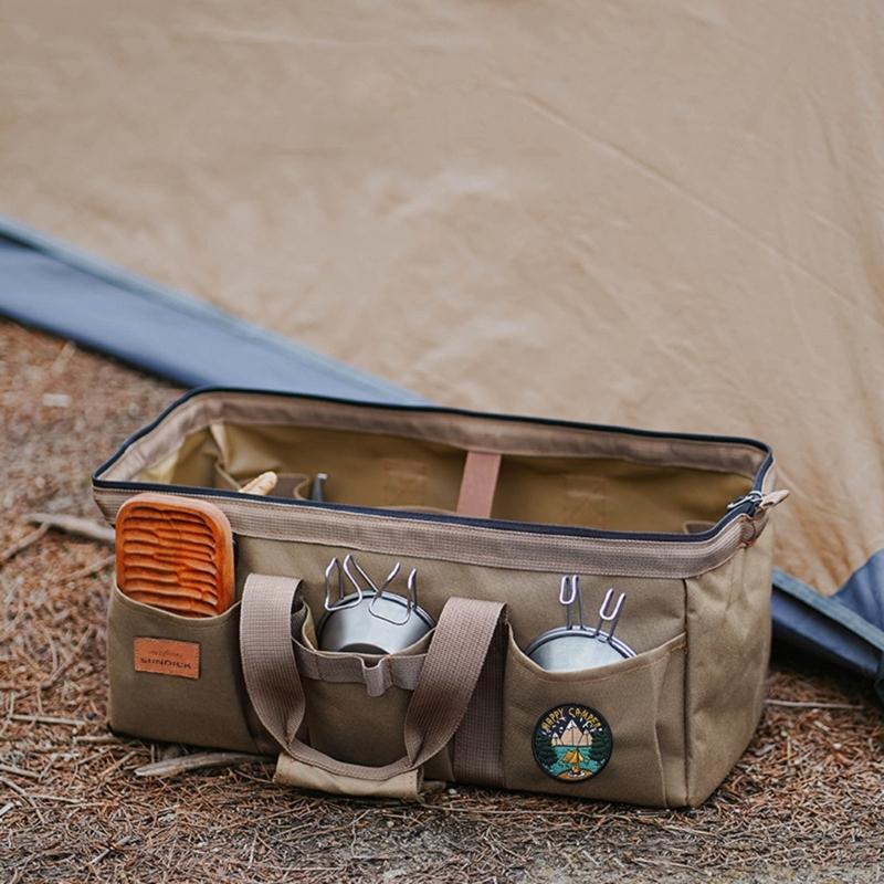 Waterproof Anti-Fall Tools Tote Storage Bag Multi-Pocket Outdoor Multi-Function Tools Bag Organizers Heavy Duty Tool Bag