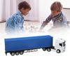 1:50 Scale Container Truck Stimulation Detachable   Hauler Tractor Trailer for Indoor