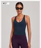 Cross-Strap Quick-Dry Yoga Vest: Versatile Running Sports Top with Stylish Back Design