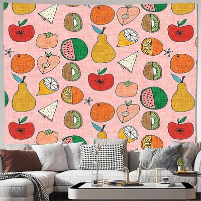 Unframed Boho Tapestry Aesthetic Room Decor Wall Hanging Nature Floral Art Textured Backdrop Dorm Room Living Room Home Decorati