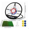 Golf Chipping Net with Target Portable Pocket Foldable Practice Tool for