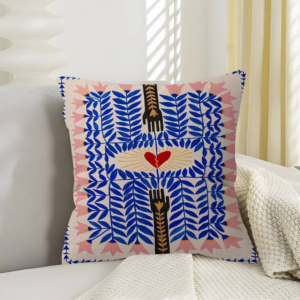 Ancient Egypt Colorful Abstract Nordic Cushion Cover Pillow Cover Decor Pillowcase Printed Cushion Case for Couch