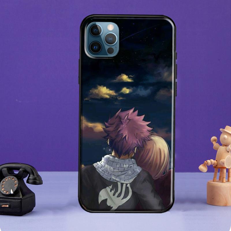 Fairy Tail Natsu Case For iPhone XR X XS Max SE 2020 7 8 Plus Phone Cover For iPhone 11 14 12 13 Pro Max Mini