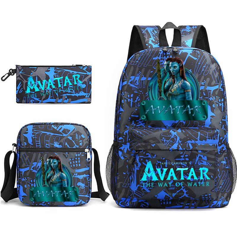 Avatar 2 Karikatūras Skolas Mugursomu Komplekts