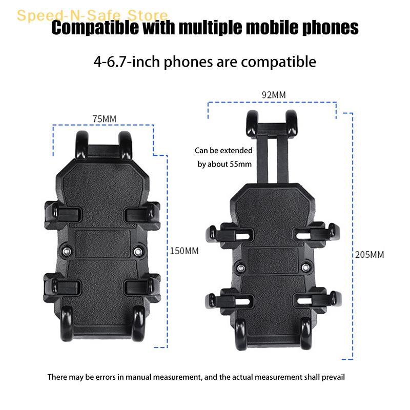 360° Adjustable Phone Bracket For Motorcycle And Electric Vehicle Navigation