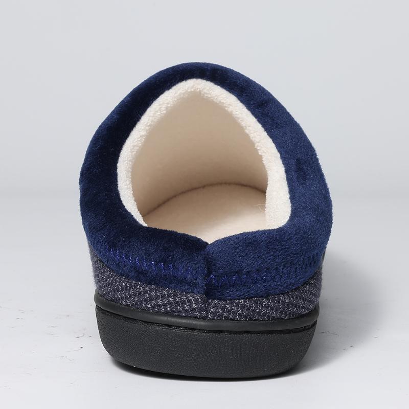 Goosecret Cotton Slippers For Men Soft Sole Comfy Memory Foam Non-Slips Slippers Indoor Plush Lined House Shoes Machine Washable