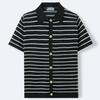 New Men'S Polo Shirt Made Of Pure Cotton With Dropped Shoulders High-Quality Loose Fit For Fitness Versatile For Daily Exercise Short Sleeved Casual