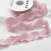Cintas de Seda de Gasa de 10 Metros Hechas a Mano con Bordes Deshilachados para Invitaciones de Boda DIY, Envoltura de Ramos, Empaquetado de Regalos, Decoraciones de Fiesta