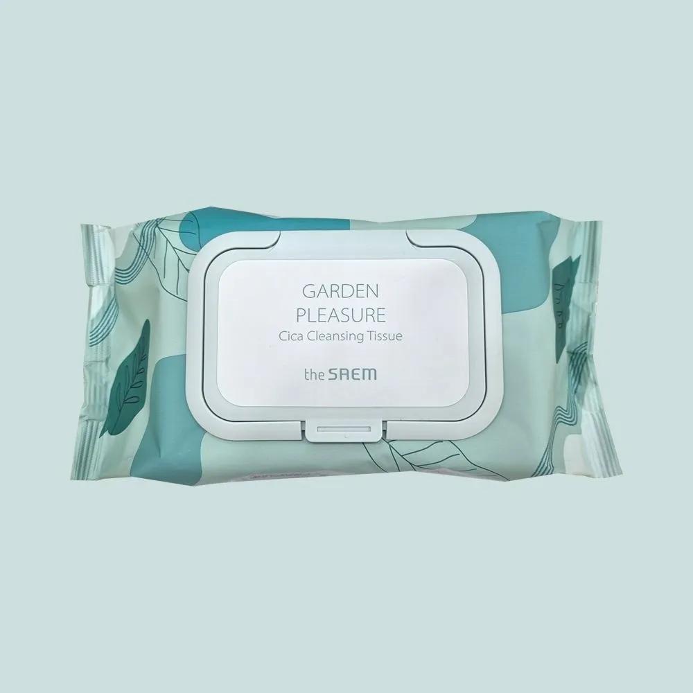 Garden Pleasure Cica Cleansing Tissues 100 Sheets