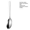 Stainless Steel Serving Spoon Elegant Buffet Utensil Heavy-Duty Slotted Spoon for Serving Commercial Grade Restaurant Kitchen Scoop