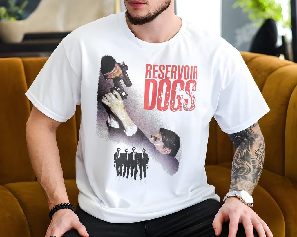Reservoir Dogs V1 Movie Poster Classic Movie Unisex T Shirt all sizes S-5XL