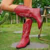 Thick-soled Shoes, Chunk-heeled Boots, New Autumn and Winter Soft-soled, Lightweight Long Boots