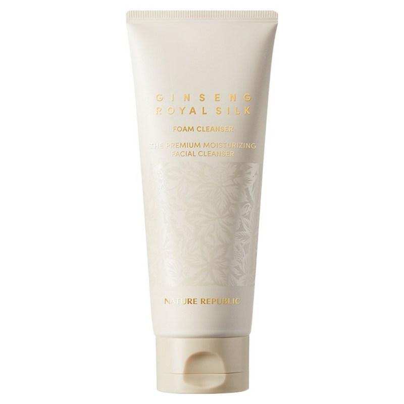 Nature Republic Ginseng Royal Silk Foam Cleanser, 150ml, 1 Pcs
