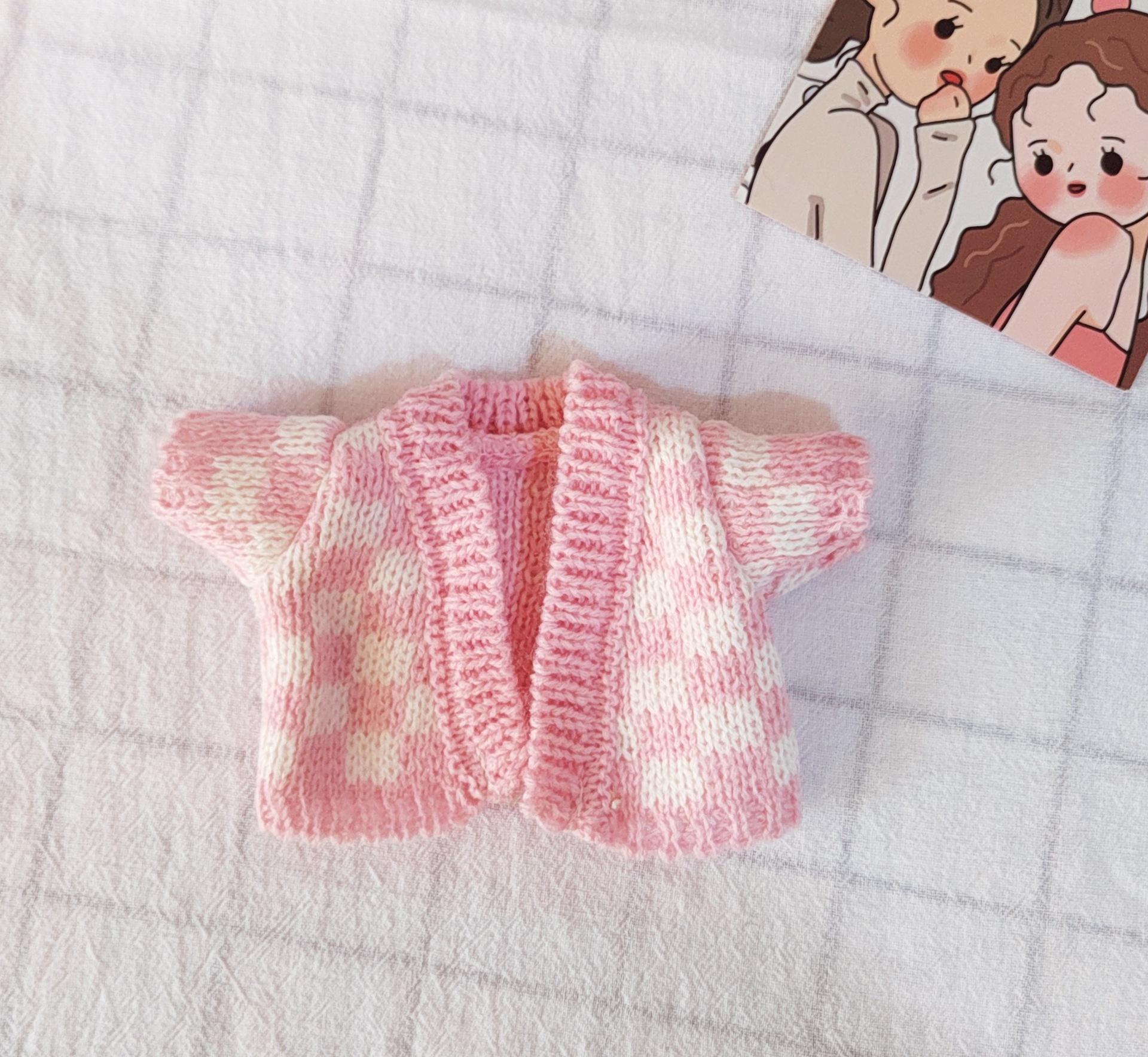 3 Arten 20cm Plüsch Spielzeug Kleidung Strickjacke Pullover Entzückende Weiche Entenpuppen Zubehör Kinderspielzeug Geburtstags- Weihnachtsgeschenke