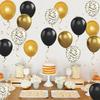150/15x Gold Black Mixed Confetti Latex Balloons Boy Girl Birthday Globos Home Party Decorations Graduation New Year Accessories