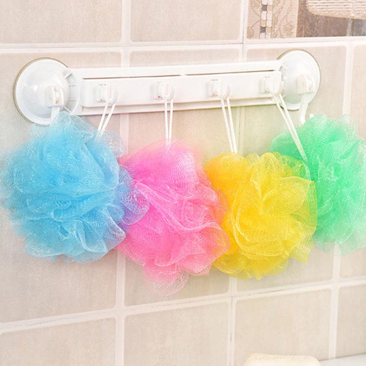 Color bath ball, colorful bath wipe, bath towel rub back bath flower bubble bubble net bath ball toiletries