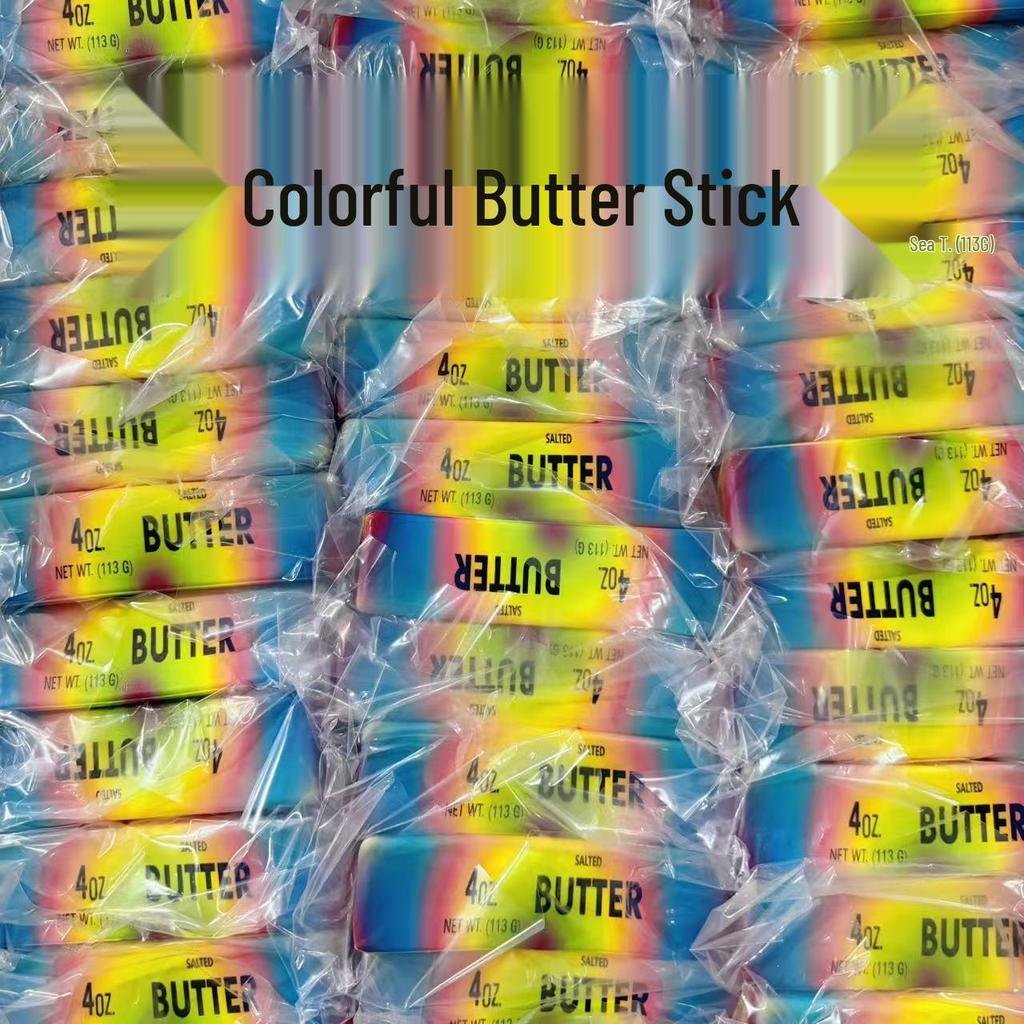 Soft Squishy Butter Stick Stress Relief Toy - Slow Rebound Pinch Bread