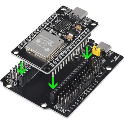 ESP-WROOM-32 ESP32 ESP-32S Type-C USB Development Board Type-C USB CH340C WiFi+Bluetooth Ultra-Low Power Dual Core ESP32-DevKit