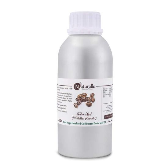 

Naturalis Essence of Nature Extra Virgin Cold Pressed Unrefined Castor Oil for Hair Growth, Skin Care, Moisturising Dry Skin, Nails - 500ml 500ML