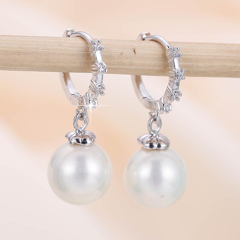 Korean Geometric Tassel Rhinestone Women s Stud Earrings