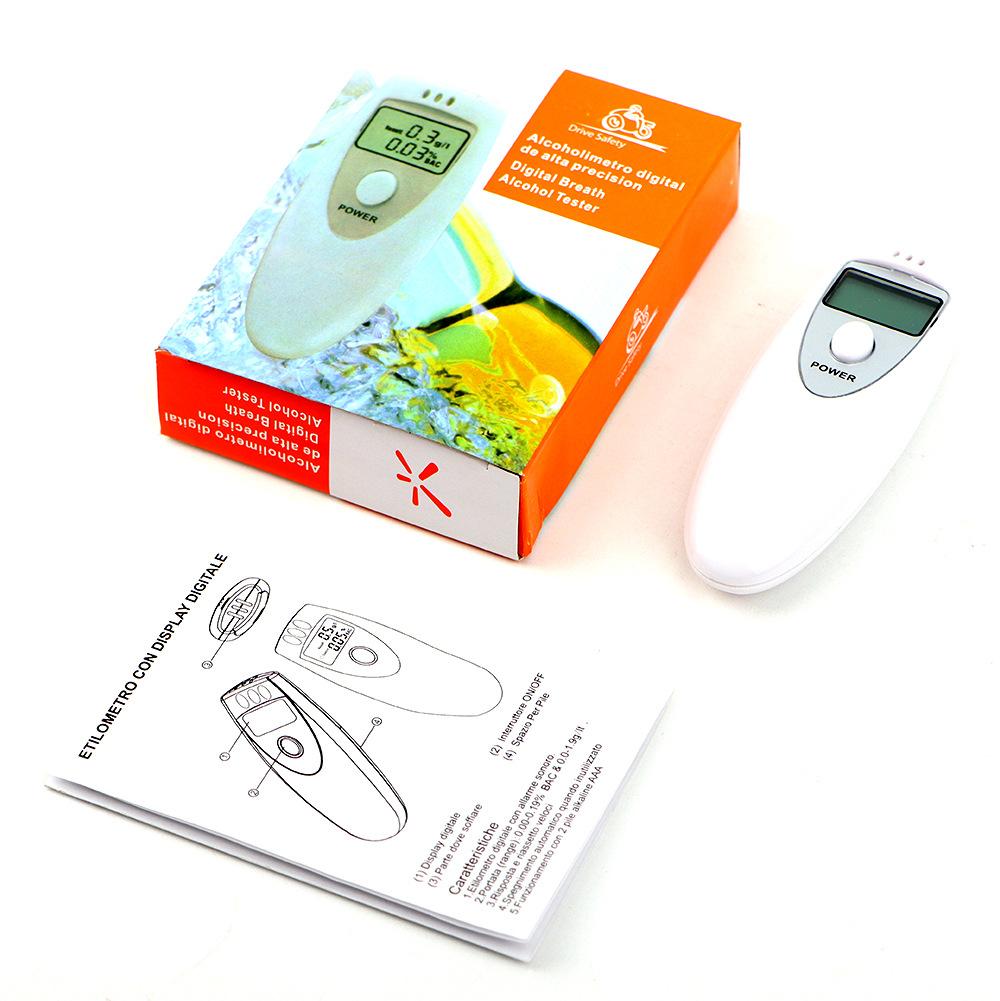 High-Precision Alcohol Concentration Detector Alcohol Measuring Instrument Digital Display Drunk Driving Breath Alcohol Tester