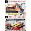Minaori Kitchen Double-Sided Diamond Knife Sharpener with Clip [Certified by Chef] #400 #1200