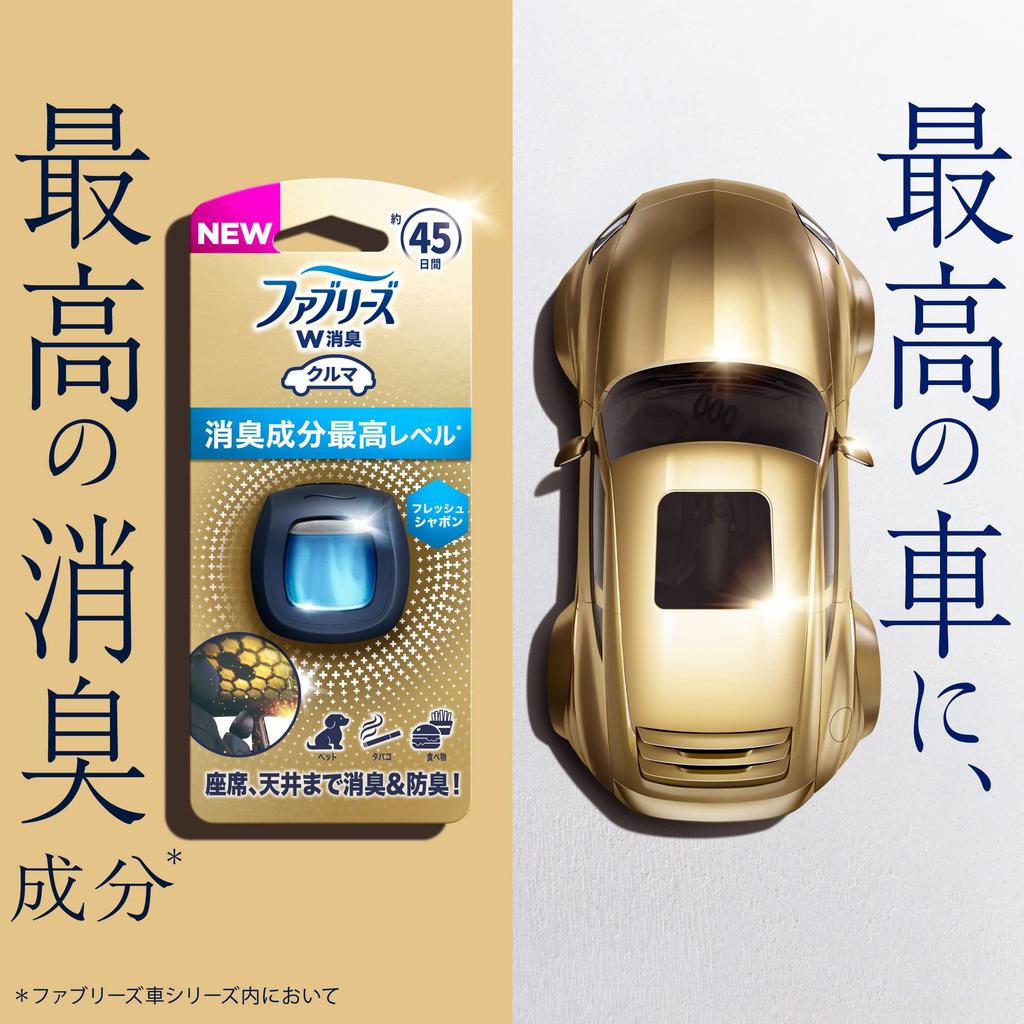 Febreze Deodorizing Easy Clip for Cars, The Highest Level of Deodorizing Ingredients,