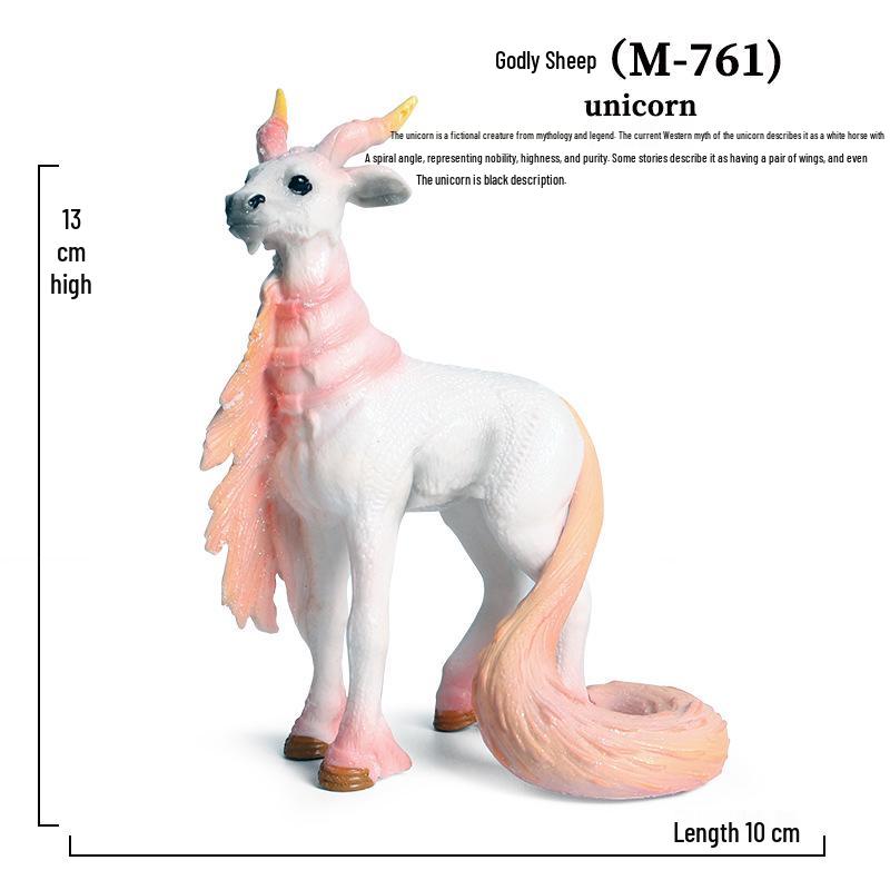 European Mythology Pegasus & Unicorn Children's Toy Figurine Set