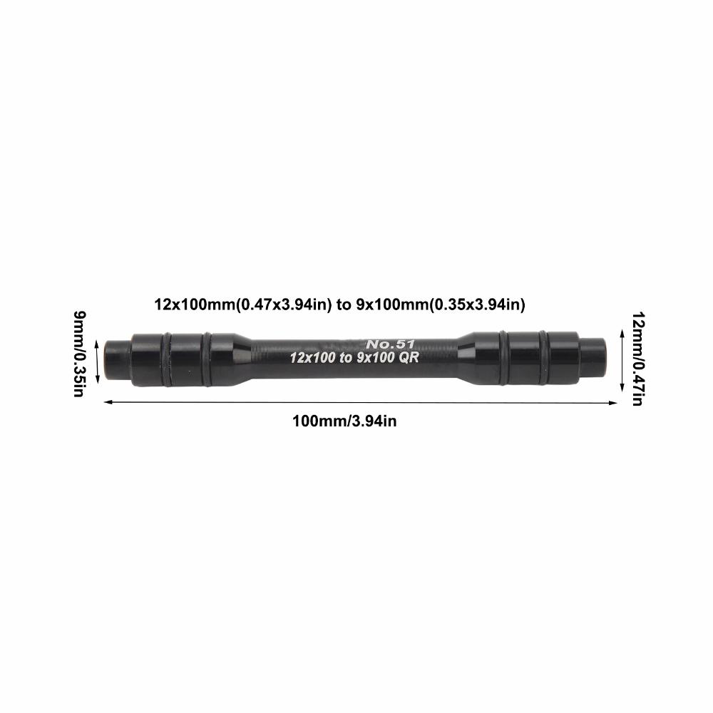 

Aluminum Alloy Quick Release Skewer Fork Mount Adapter for Mountain Bike,Road Bike 12x100mm to 9x100mm