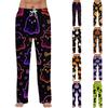 Men's Halloween Print Drawstring Lounge Pants Casual Sleepwear Soft Comfortable Fit Relaxed Style
