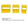 3Pcs/Set Tape Divider Ergonomic Grip Yellow Cutting Head Portable Foam Tape Cutter Home Office Car DIY Use Tape Dispenser