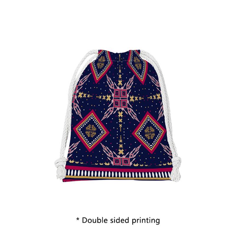 Portable Drawstring Bag: Jewelry & Cosmetics Organizer Small: 14*16cm