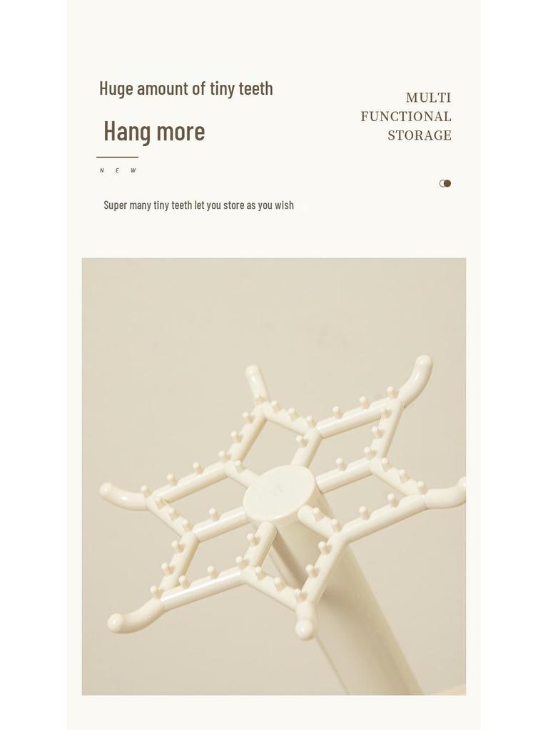 Rotating Labubu Plush Doll Display Box & Charm Stand