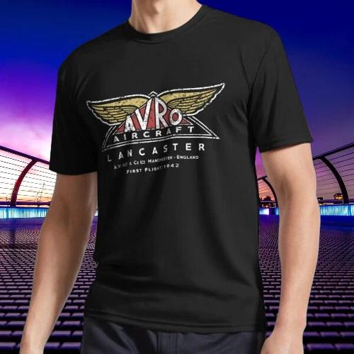 New Shirt Avro Lancaster Logo T-Shirt Funny American Usa Unisex Size S-5XL S
