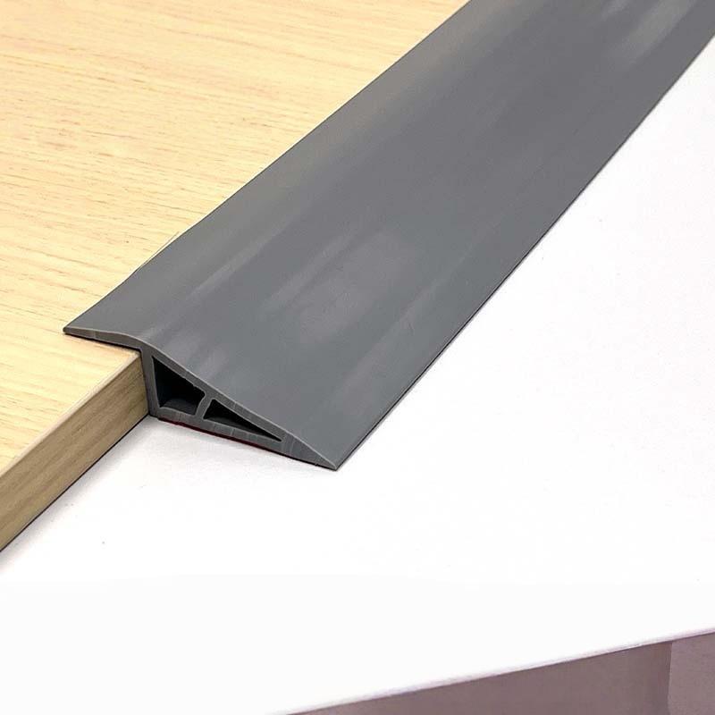 1pc Carpet To Tile Floor Transition Strip Wear-resistant Self Adhesive Edging Trim Strip Household Cuttable Threshold Cover Door