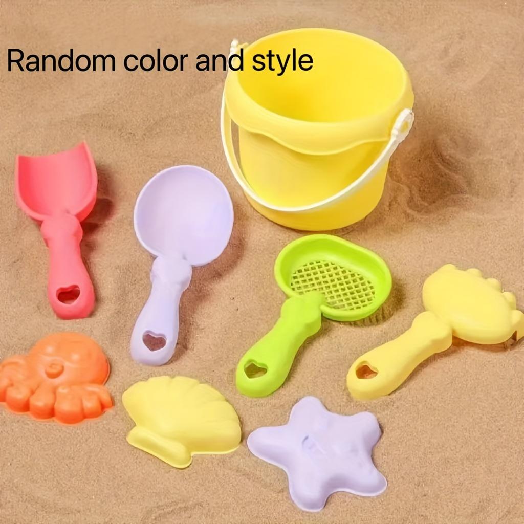 

Пляжные игрушки для детей, набор игрушек для песка, ведро для песка, лопата, грабли, игрушки для пляжа, формы для животных, динозавров, дорожная песочница, игрушки для малышей