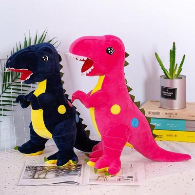 Brinquedo de pelúcia tiranossauro rex brinquedo de pelúcia dinossauro boneca crianças presente aniversário lance travesseiro tamanho grande boneca