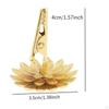 Clip Gold Alloy Holder Clamp Decorative Burner for Home Meditation