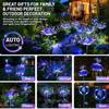 Solar LED Firework Light Solar Garden Lights Outdoor 60-420 LED Firework Beads Waterproof Colorful Lighting DIY Decoration Patio Pathway