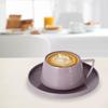 European 250ml Ceramic Cup with Tray Multi-Use Novelty Simple and Elegant Water for Hotel Gifts