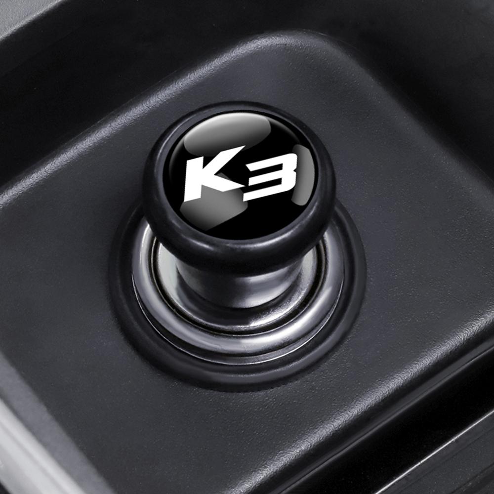 1PC Car Cigarette Lighter Auto Accessorie for Kia Sportage Rio Sorento Soul S20 Picanto Optima Ceed Forte Cadenza Cerato K2 Hubcap